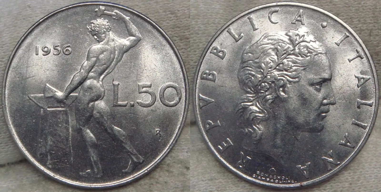 La rara moneta da 50 lire del 1954 può superare i 1.000 euro di valore La rara moneta da 50 lire del 1954 può superare i 1.000 euro di valore